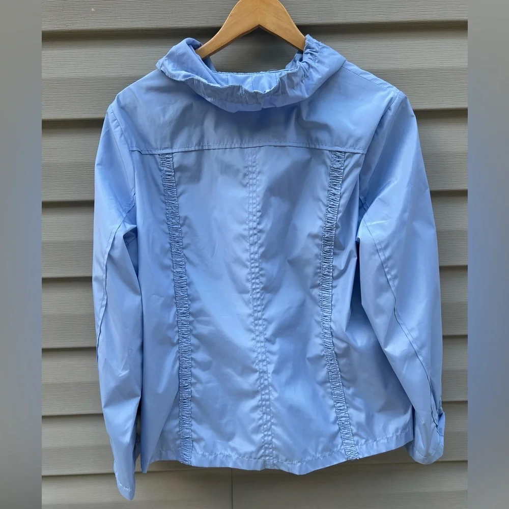 Zenergy Chicos size 2 (L) baby blue windbreaker jacket